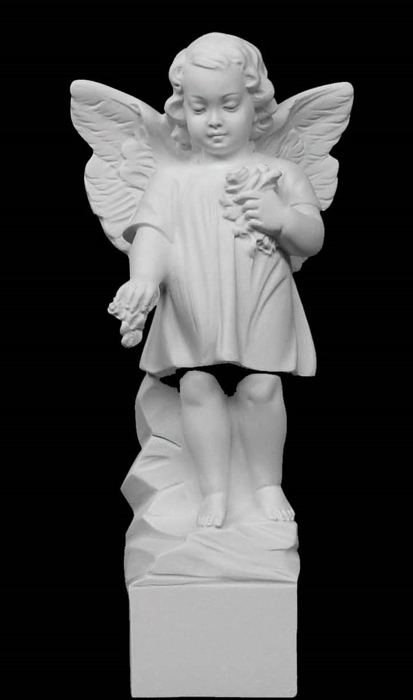 Giving Angel Marble Statue